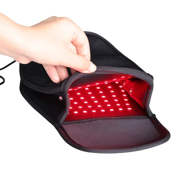Лампа для фототерапии Pdt, облегчение боли в руке, пальце, запястье, 850 нм, Перчатки для терапии красным светом домашнего использования