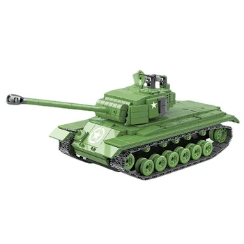 Военные кирпичи Второй мировой войны США, тяжелый танк Pershing M26, Batisbricks, блок-машина, фигурки армии Америки, игрушки