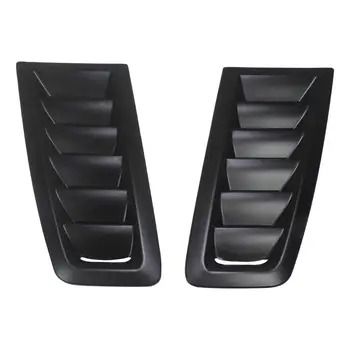 2x Вентиляционные отверстия на капоте Комплект вентиляционных отверстий для капота Воздухозаборники Жалюзи Вентиляционные отверстия капотов для деталей экстерьера автомобиля Ford Focus RS Style