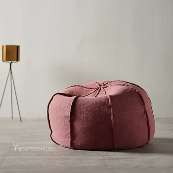 Современный дизайн Популярная красочная креативная мебель для гостиной из ленивой мягкой ткани, одноместное кресло-мешок для отдыха, диван-погремушка