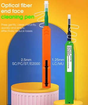 Ручка для очистки торцевых поверхностей оптического волокна AUA-S250 /L125 2,5 мм SC /FC / ST /E2000 и 1,25 мм (LC /MU) (опция) Ручка для очистки оптического волокна