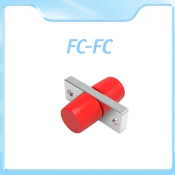 FC-FC acoplador de fibra monomodo adaptador de перемычка с косичкой фланец redondo adaptador FC retangular